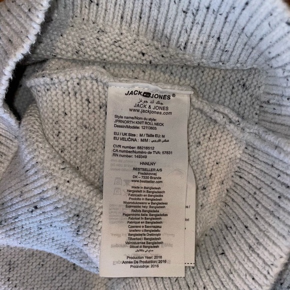 Jack & Jones Cotton Turtleneck - Picture 5 of 5